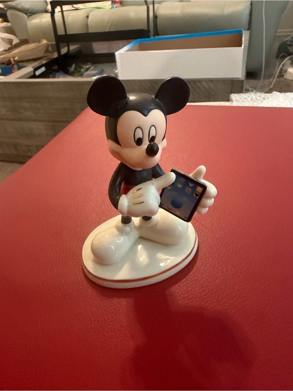 Vintage Lenox Disney “Cyber Chat with Mickey” porcelain figurine! 🖥️🐭
